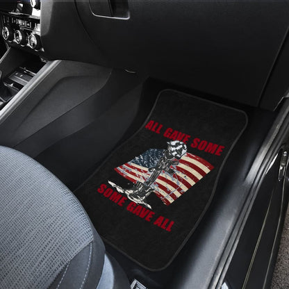 All Gave Some, Some Gave All Patriotic Anniversary Car Floor Mats
