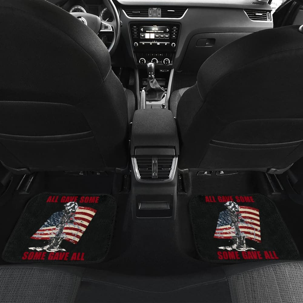 All Gave Some, Some Gave All Patriotic Anniversary Car Floor Mats