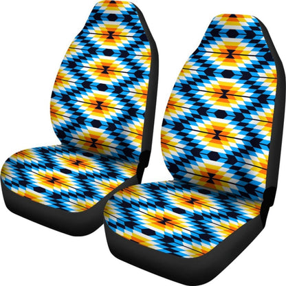 Colorful Aztec Car Seat Covers