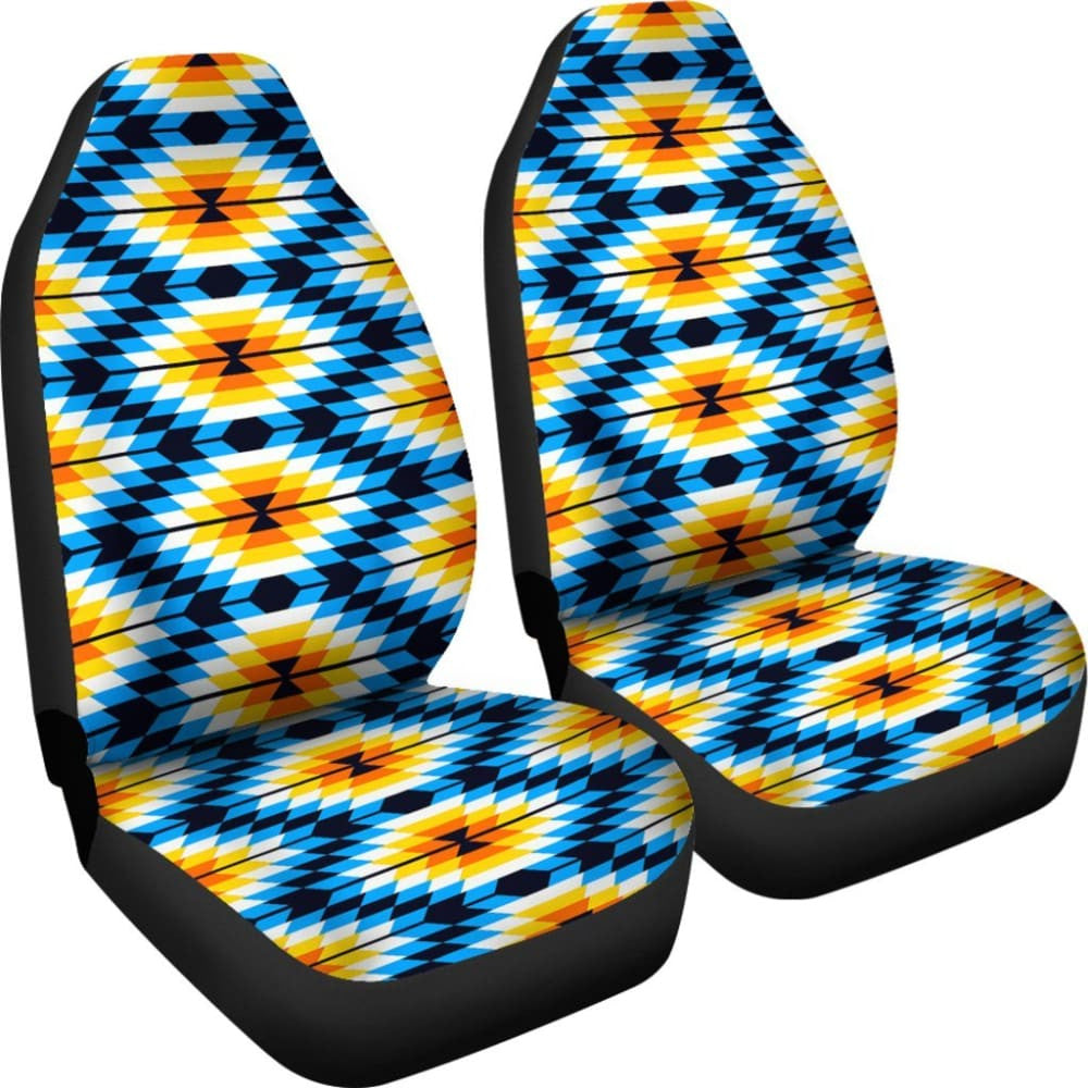 Colorful Aztec Car Seat Covers