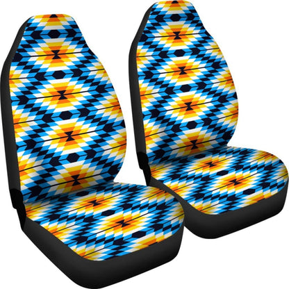 Colorful Aztec Car Seat Covers