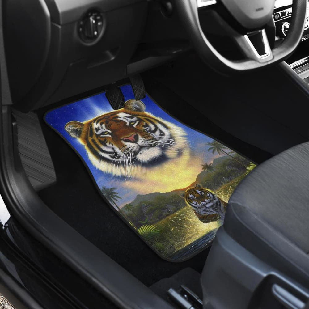 Tiger Art Animal Car Floor Mats Amazing Gift Ideas