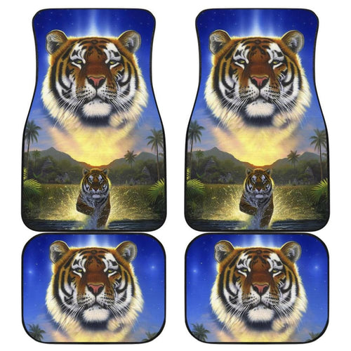 Tiger Art Animal Car Floor Mats Amazing Gift Ideas