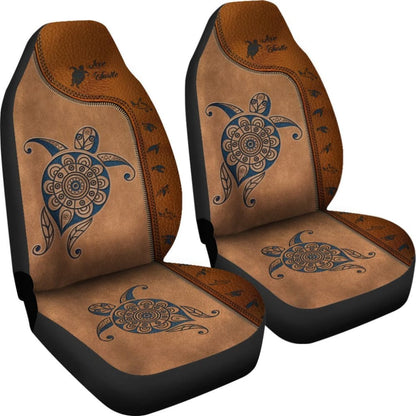 Turtle Leather Car Seat Covers