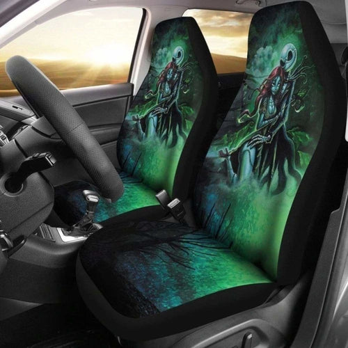 Nightmare Before Christmas Car Seat Covers Jack & Sally