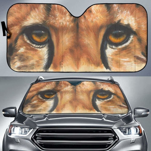 Car Sun Shade Lion Eyes
