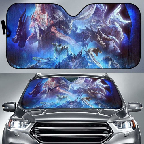 Monster Hunter World Dragons Sun Shade amazing best gift ideas