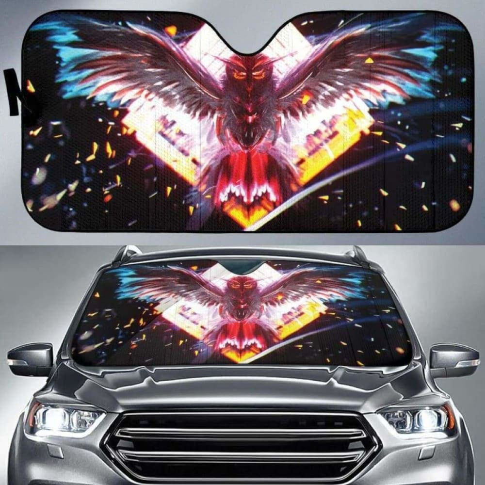 Digital Owl Car Auto Sun Shades
