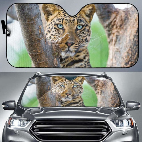 Leopard Big Cat Panthera Hd Car Sun Shade