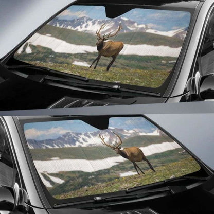 Mountain Deer Car Auto Sun Shades
