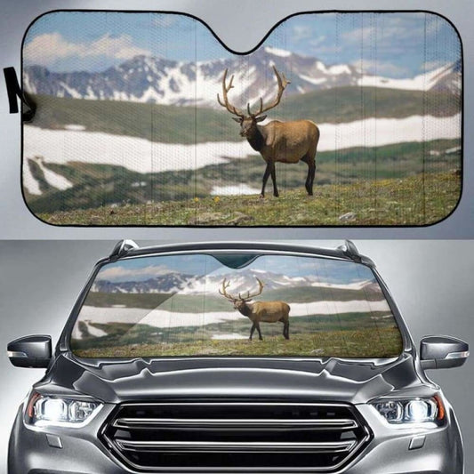 Mountain Deer Car Auto Sun Shades