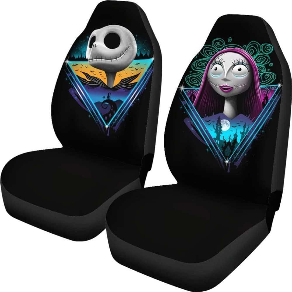 Rad Jack And Sally The Nightmare Before Christmas Car Seat Covers