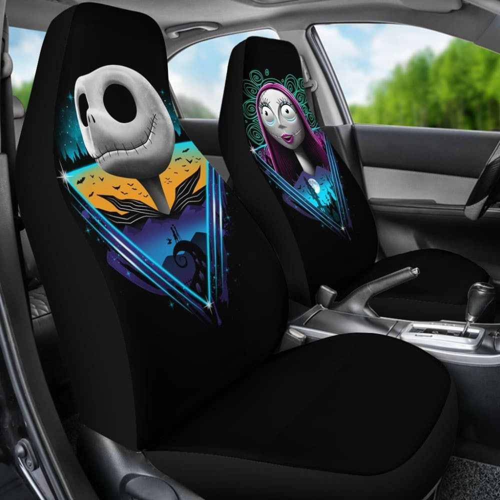 Rad Jack And Sally The Nightmare Before Christmas Car Seat Covers