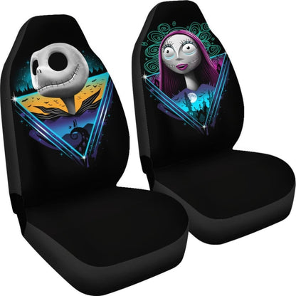 Rad Jack And Sally The Nightmare Before Christmas Car Seat Covers