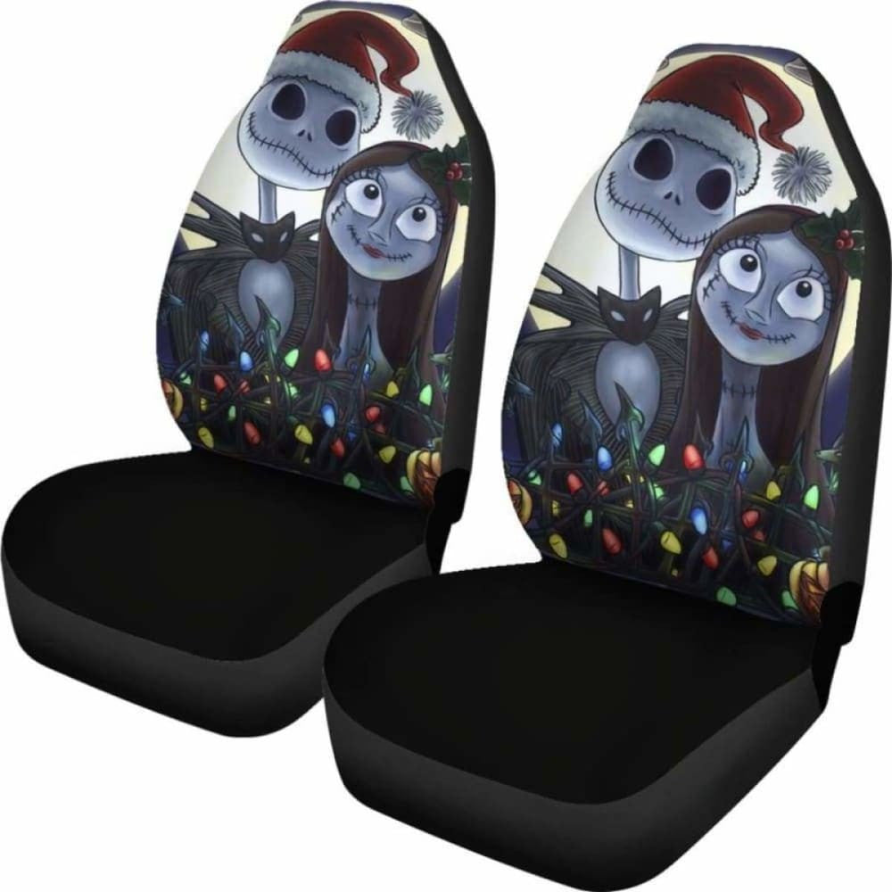 Nightmare Before Christmas Jack And Sally Car Seat Covers Amazing