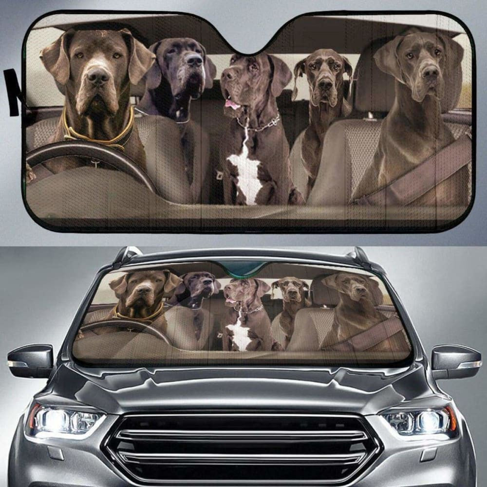 Great Dane Dogs RHD - Auto Sun Shade