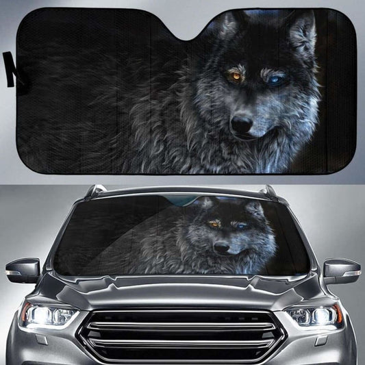 Amazing Wolf Eyes Auto Sun Shade