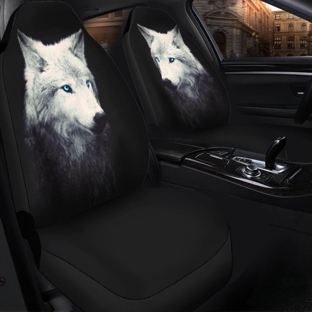 Spiritual Wolf Car Seat Covers