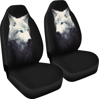 Spiritual Wolf Car Seat Covers