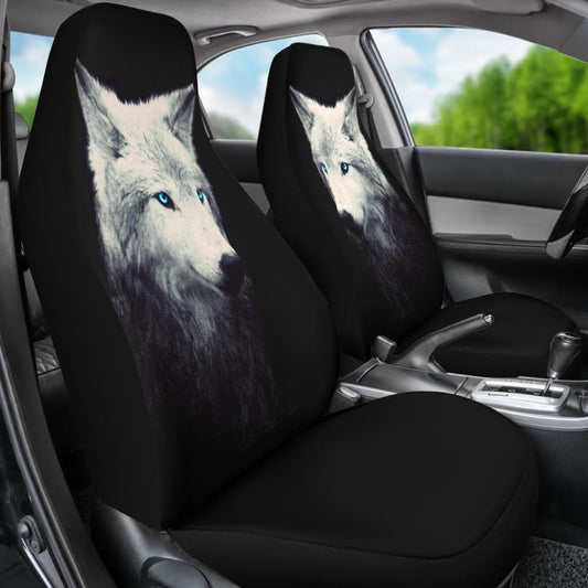 Spiritual Wolf Car Seat Covers