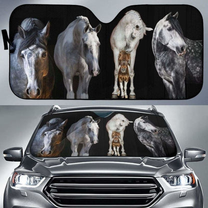 Auto Sun Shades - Horse