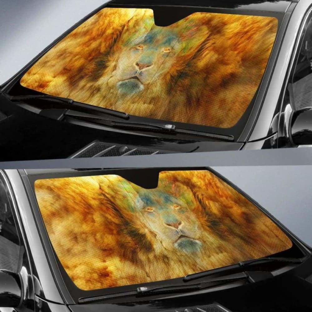 Lion Legend Car Sun Shade