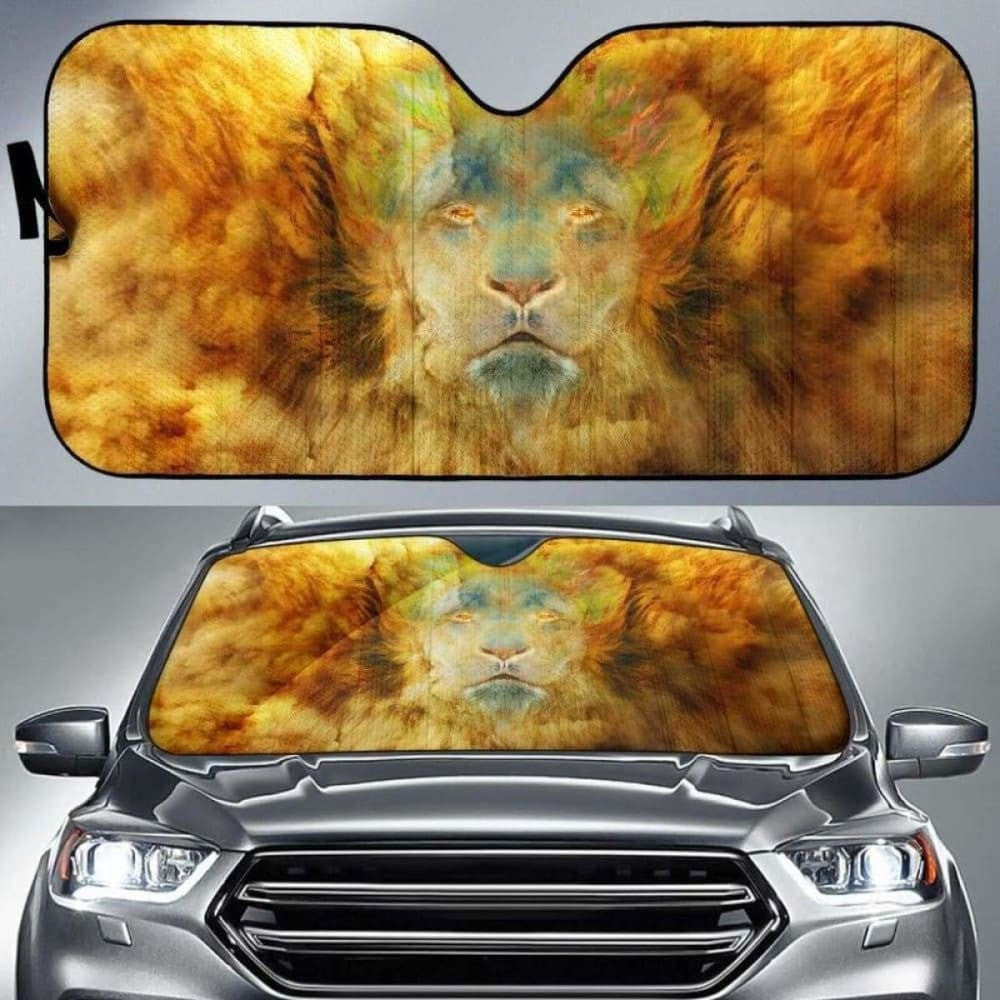 Lion Legend Car Sun Shade