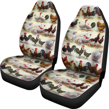 Chickens Car Seat Covers Amazing Gift Ideas