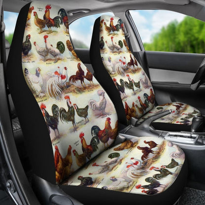 Chickens Car Seat Covers Amazing Gift Ideas