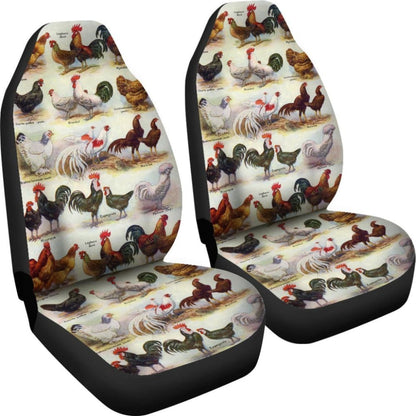 Chickens Car Seat Covers Amazing Gift Ideas