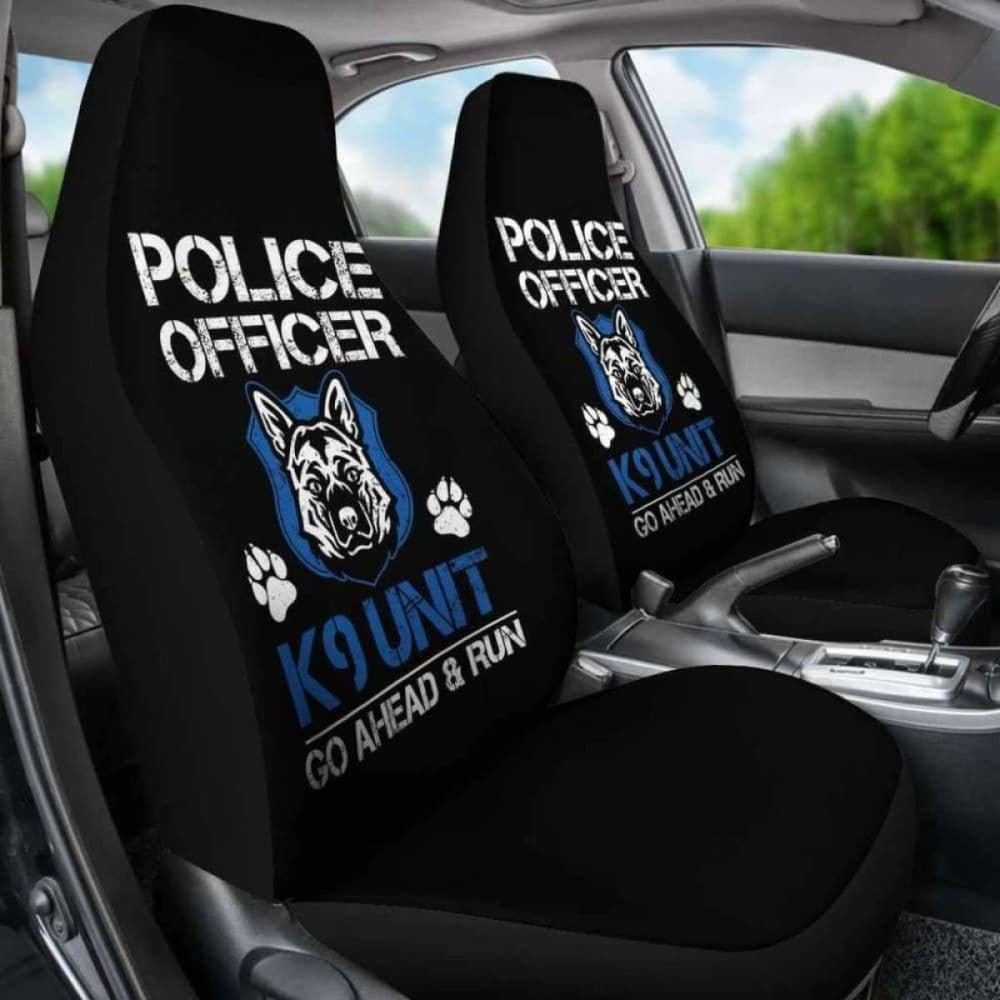 Police Officer K Unit Car Seat Covers