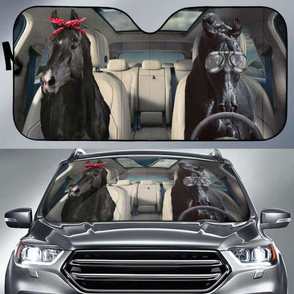 Horse Auto Sun Shades