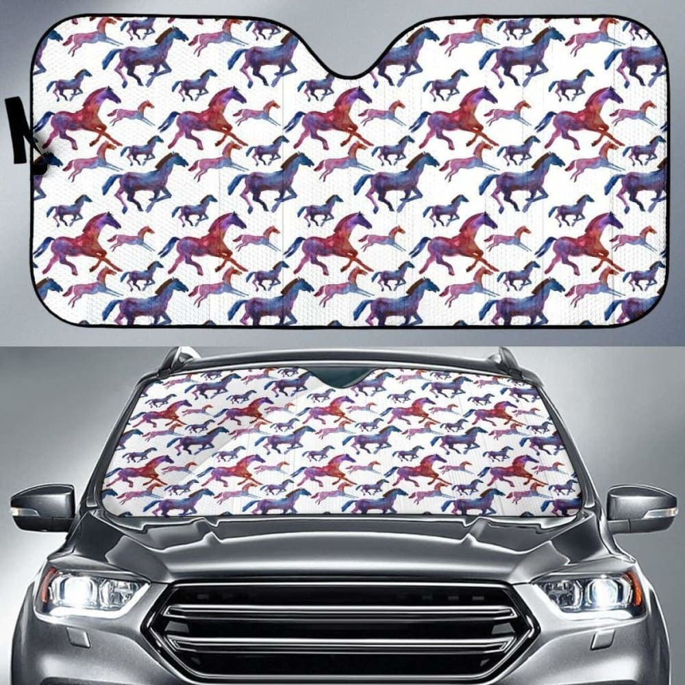 Horse Love Auto Sun Shades