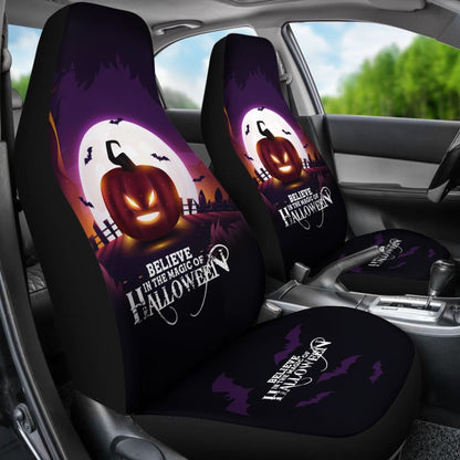 Believe In The Magic Of Halloween Car Seat Covers