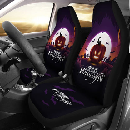 Believe In The Magic Of Halloween Car Seat Covers