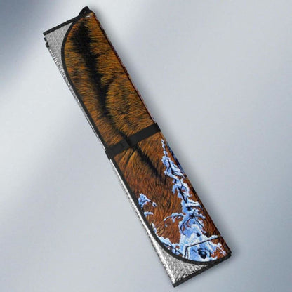 Tigers Oil PaintK Car Sun Shade