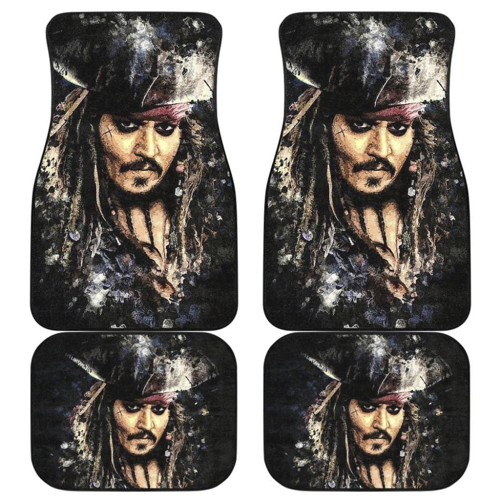Jack Sparrow Movie Pirates Of The Caribbean Car Floor Mats