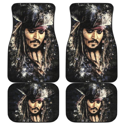 Jack Sparrow Movie Pirates Of The Caribbean Car Floor Mats