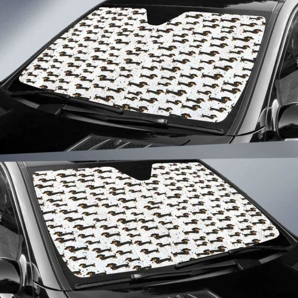 Dachshund Car Auto Sun Shades