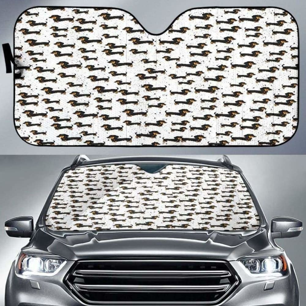 Dachshund Car Auto Sun Shades