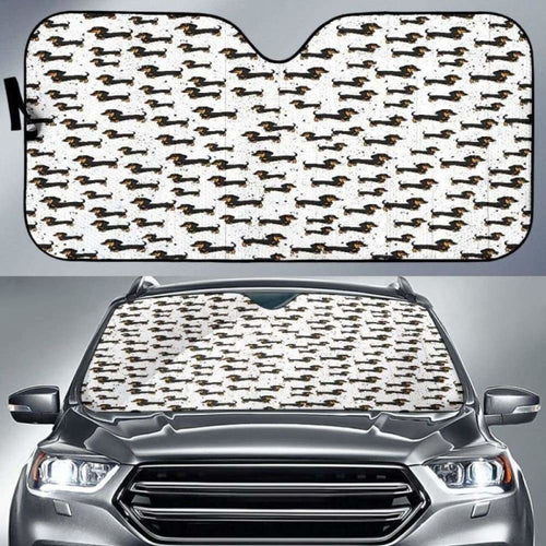 Dachshund Car Auto Sun Shades