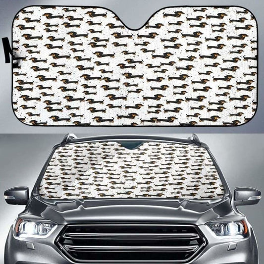 Dachshund Car Auto Sun Shades