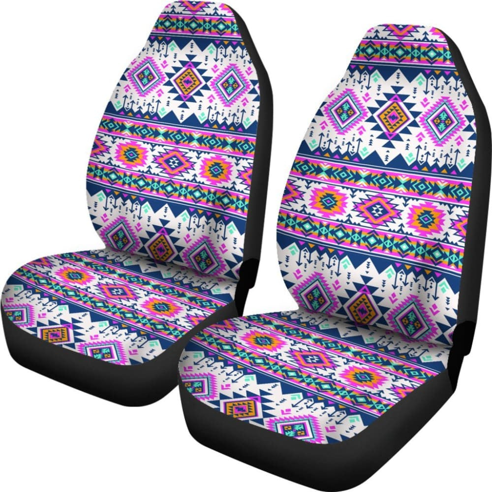 Colorful Aztec Car Seat Covers
