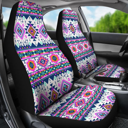Colorful Aztec Car Seat Covers