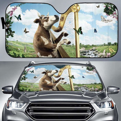 Auto Sun Shades  - Cow