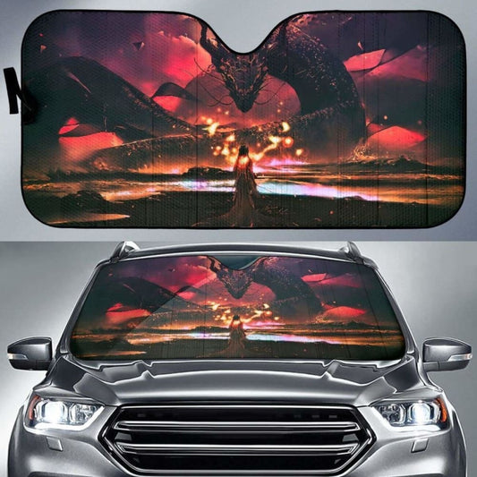 Girl Dragon Sun Shade amazing best gift ideas