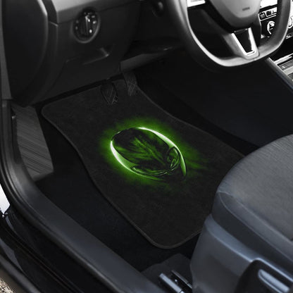 Alien Head Car Floor Mats