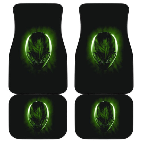Alien Head Car Floor Mats