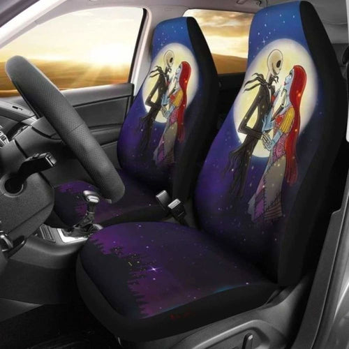 Nightmare Before Christmas Car Seat Covers Jack & Sally