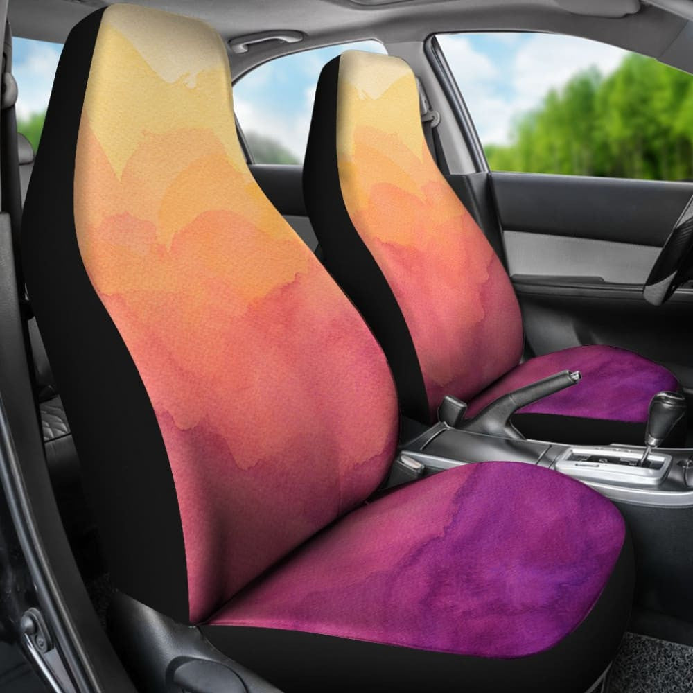 Water Colour Car Seat Cover